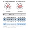 thumbnail image 3 of FhsagQ Bra Red Bras for Women Crotchless Bra for Seniors Front Closure Posture Corrector Bra for Women Full Coverage Front Closure Support Bra for Older Women Beige M, 3 of 8