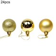 thumbnail image 2 of 24Pcs Christmas Tree Balls Festival Home Party Mall  Hanging Decor Ornament, 2 of 10