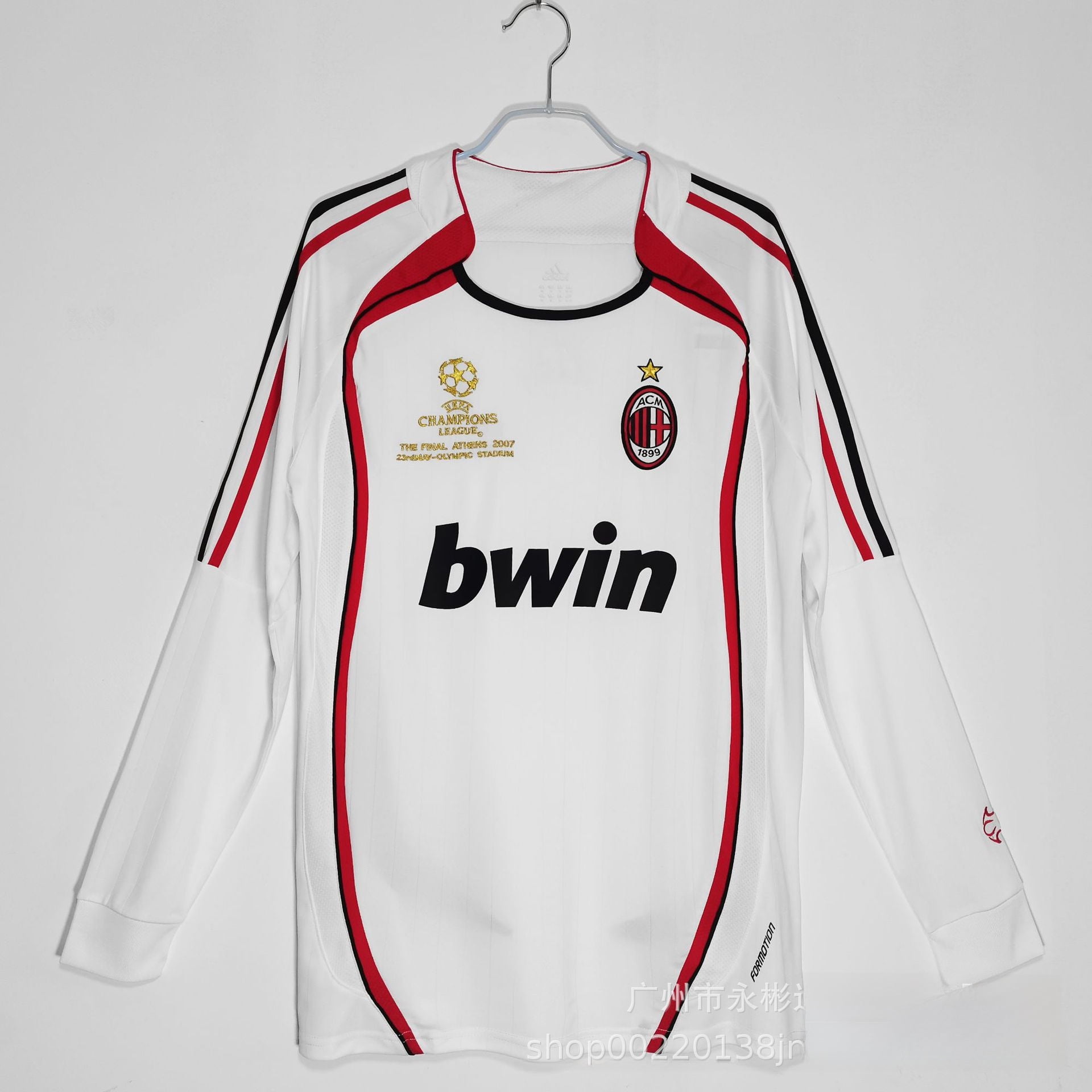 AC Milan Retro Champions League Edition Long Sleeve No.22 England