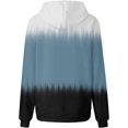thumbnail image 4 of LAICAIW Chandails à Capuche Surdimensionnés pour Femmes 2022 Mode Ombré Décontracté Chandail à Capuche à Cordon Chandail à Manches Longues Vêtements avec Poche, 4 of 4