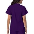thumbnail image 2 of Adar Uniformes Médicaux Universels pour Femmes - Haut de Sarrau à Boutons-Pression à l'Avant, 2 of 7