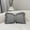 Black BK, variant on Iumwxz Plaid Bow Pillow Polyester Decorative Throw Pillow Cushion Two Purpose Living Room Sofa Waist Holiday 1 Pack Black