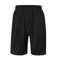 thumbnail image 1 of Plebaso Mens Casual Shorts Drawstring Loose Summer Shorts Solid Color Breathable Beach Vacation Shorts, 1 of 6
