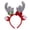 Grey, variant on Fwttom Christmas Decorations for Adults and Children, Deer Antler Hair Bands, Fabric Art, Christmas Gifts