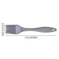 thumbnail image 3 of Silicone Pastry Brush, Kitchen Baking Tool, High Heat Resistant, Basting, Oil Application, Barbecue Grilling, Easy Clean, Non-Stick Friendly, Ergonomic Handle, 3 of 5
