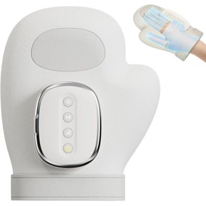 3-in-1 Hand Massager with Heat & Compression, Smart Shiatsu Hand Massager for Arthritis & Carpal Tunnel, 13 Airbags, 3 Modes 5 Gears, Cordless Rechargeable