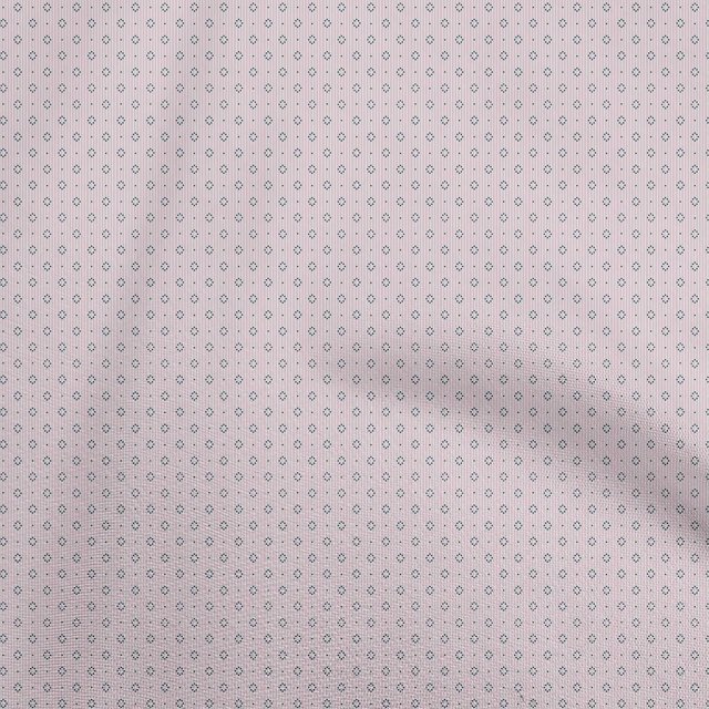 oneOone Cotton Poplin Light Pink Fabric Stripes Craft Projects Decor Fabric Printed By The Yard 42 Inch Wide