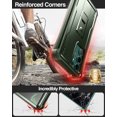 thumbnail image 5 of Dexnor pour Samsung Galaxy S22 Ultra Étui, [Protecteur d'Écran Intégré et Support] Protection Robuste de Qualité Militaire Antichoc Étui de Protection pour Samsung Galaxy S22 Ultra 5G, Vert Armée, 5 of 5