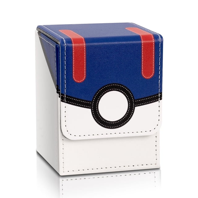 Collectible Trading Card Cases, Card Deck Box Storage Box Case Magnetic Deck Box cardholder , Can hold around 100 cards