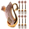 thumbnail image 2 of Yhmxh Lunch Box for Kids Kitchen Gadgets Household Creative Fruit Fork Cute Dessert Cake Fork European High-end Coffee Spoon Spoon Set Lunch Containers Bentgo Lunch Box for Home School Office Picnic, 2 of 3