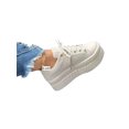 thumbnail image 1 of Woobling Chaussures Décontractées Antidérapantes pour Femmes Marche Bout Rond Plateforme Légères Beige 6.5, 1 of 4