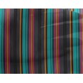 thumbnail image 3 of oneOone Georgette Viscose Fabric Multicolor Stripe Decor Fabric Printed BTY 42 Inch Wide, 3 of 3