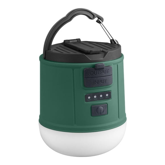 SDNall Lampe de Camping LED Portable avec Manivelle, Lampe de Poche Super Lumineuse et Petit Chargeur Portable, Autonomie de 12 Heures pour l'Extérieur