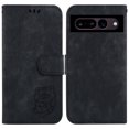 thumbnail image 2 of Compatible with Google Pixel 7 Pro Embossed Cute Tiger Flip Folio Wallet Case Card Pocket Holder Cover, 2 of 5