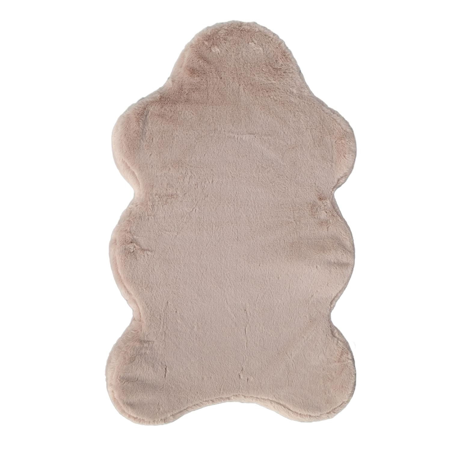 Instachew SORA Hide Shape Dog Bed Blush Small