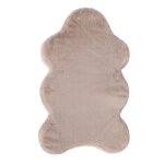 Instachew SORA Hide Shape Dog Bed Blush Small
