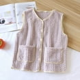 thumbnail image 2 of Women's Thick Fleece Loungewear with Solid Color and Warm Pockets for Winter, 2 of 9