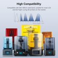 thumbnail image 2 of ANYCUBIC Résine pour Imprimante 3D, Résine 3D Standard Améliorée V2, Robustesse et Résistance Accrues, Moins Odeur, Résine d'Impression 3D de Haute Précision pour Toutes les Imprimantes 3D à Résine LCD (Gris HD, 1 kg), 2 of 6