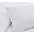 thumbnail image 4 of Nicole Miller Studio 3 piece Owen Solid, Geo Coverlet Set, Quilt Set, 4 of 5