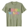 thumbnail image 4 of PMVFHDE Hauts Fille Hauts Filles T-Shirts Graphiques pour Fille Hauts Filles T-Shirts pour Enfants Rentrée des Classes Graphique Manches Courtes Col Rond T-Shirt Lumineux et Confortable pour Garçons et Filles Vert Pâle,6-7 Ans, 4 of 4