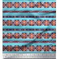 thumbnail image 1 of Soimoi Polyester Crepe Fabric Ikat Southwestern Print Fabric by Yard 42 Inch Wide, 1 of 3