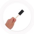 thumbnail image 4 of KAKOWELY painting sponge school 36 Pcs Wood Handle Sponge Brushes for Kids Graffiti Multi-Specification Painting Sponge Tools for Handheld Drawing and Crafting, 4 of 5