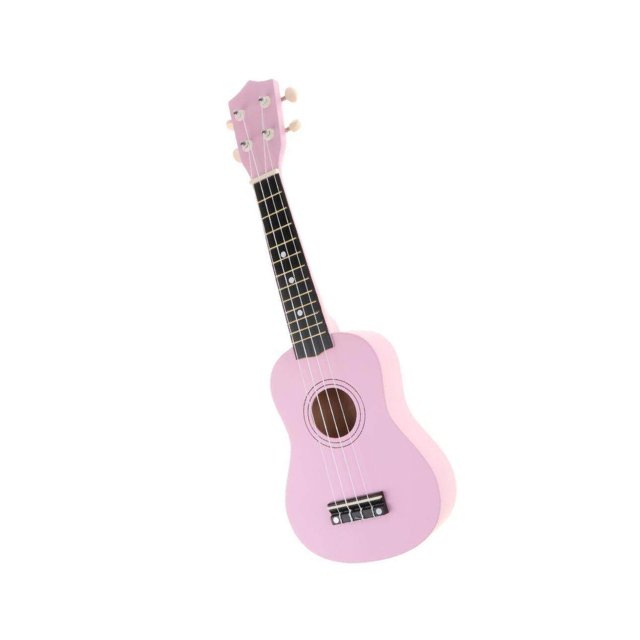 21 Inch 4 String Beginners Ukulele 21 inch Wooden Hawaii Guitar Musical Instruments Pink