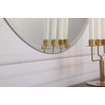 thumbnail image 4 of Elegant Decor MR401936 Miroir Rond en Gracie de 36 Po, Clair, 4 of 4