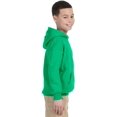 thumbnail image 3 of Gildan Boys Long Sleeve Front Pouch Pocket Hooded Sweatshirt. 18500B, 3 of 3