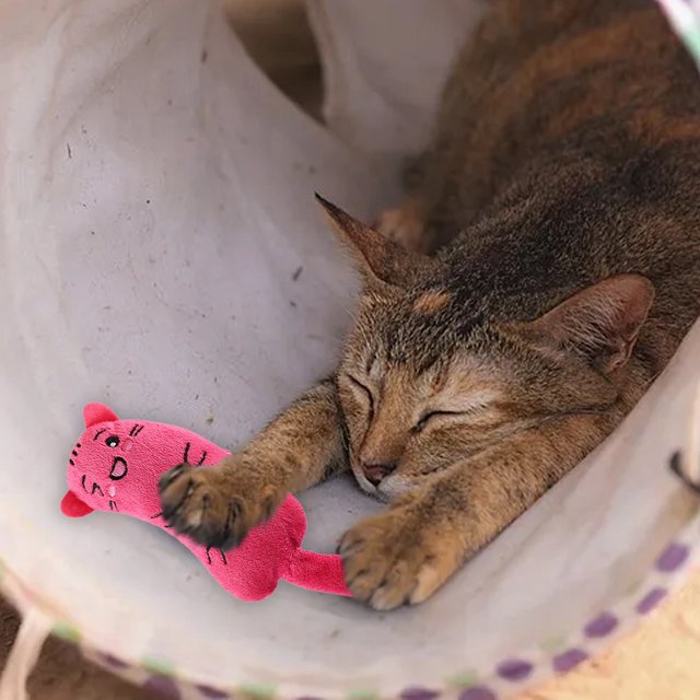 WIFKLSIIPG Since Hi Cat Toy Cute Sound Paper Pet Toy Tail Toy