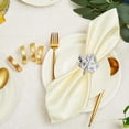 thumbnail image 5 of Fixing Clip 2 Product Category Fixing Clip Contemporary Metal Maple Leaf Napkin Ring for Autumn Seasonal Table Setting and Thanksgiving, 5 of 5