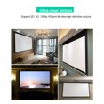 thumbnail image 1 of 60/80/100 Inch HD Projector Screen Portable Foldable 16:9 Movie Screen Curtain Support 2D, 3D, 1080p HD And 4k For Home Theater, School, Conference, Public Display, Etc, 1 of 8