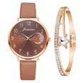 thumbnail image 1 of Sleek Minimalist Fashion With Strap Dial Womens Quartz Watch Gift Watch, 1 of 9