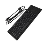 Mechanical Keyboard, 20000+ Use Times Wired Computer Keyboard Plug and Play Ergonomic  for Notebook