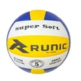 thumbnail image 3 of RUNIC PU Volleyball Super Soft Official Size WH/BL/YL, 3 of 3