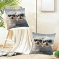 thumbnail image 3 of Cute Animals Print Pillow Set - 45x45 Cm Cushion Cover for Sofa Living Room, 3 of 6