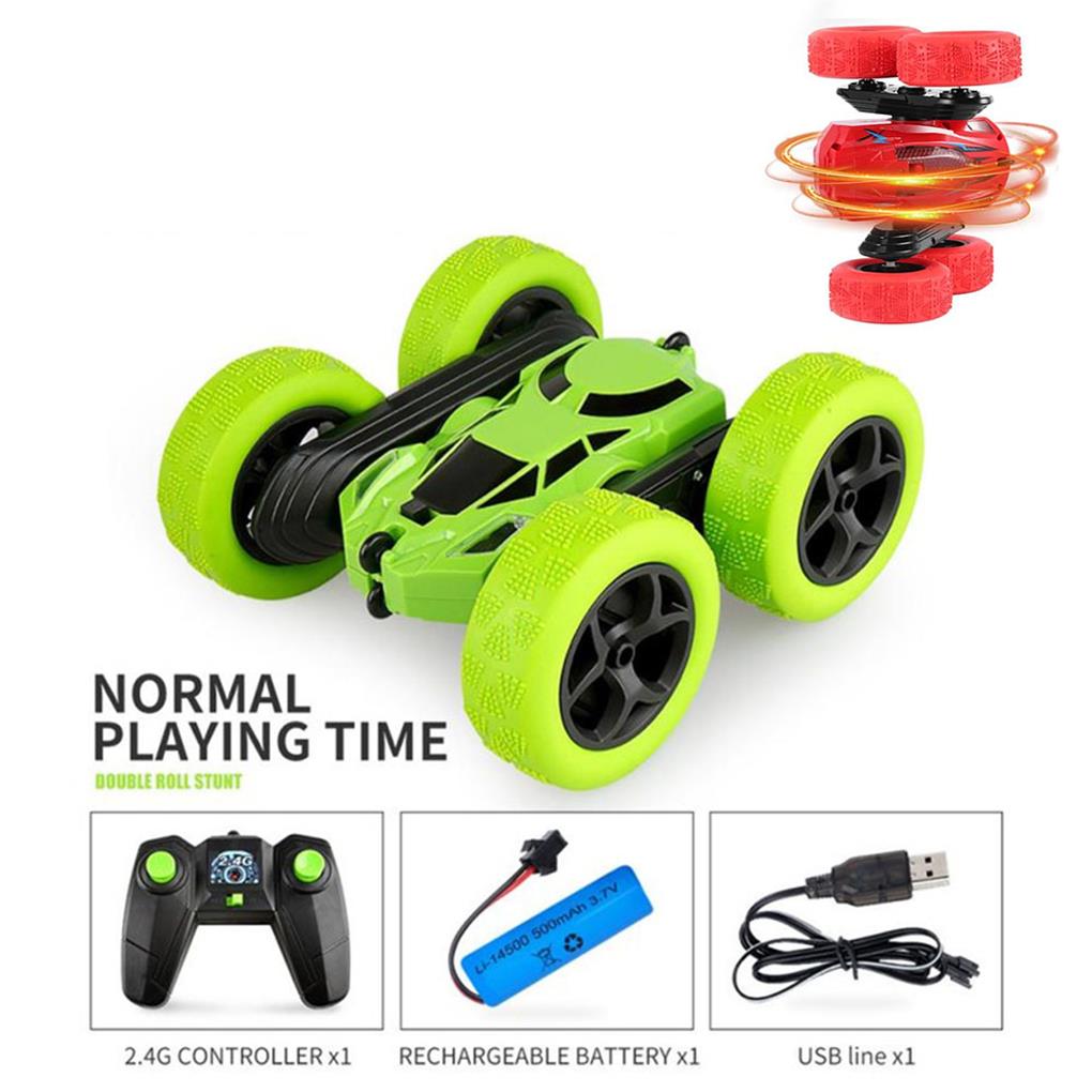 yingyy Remote Control Car RC Stunt Car 2.4Ghz Double Sided 360 Degree Rotated Remote Control Car Kids' Gift No.3