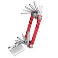 thumbnail image 2 of EGNMCR Bike Accessories 10 In 1 Bike Tools Sets Mountain Bike Cycling Multi Repair Tool Kit Pin Key Folding maintenance combination, 2 of 9