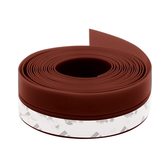 100cm Transparent Silicone Door Sealing Strip, Windproof, Soundproof, Weather Stripping, Self-Adhesive