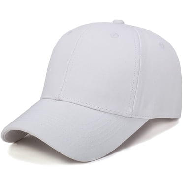 Casquette en Coton à Visière Légère Couleur Unie Casquette de Baseball Casquette Homme Chapeau de Soleil Extérieur