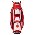 thumbnail image 3 of Prosimmon Golf DRK 14 Way Cart Bag, Canadian Flag, 3 of 3
