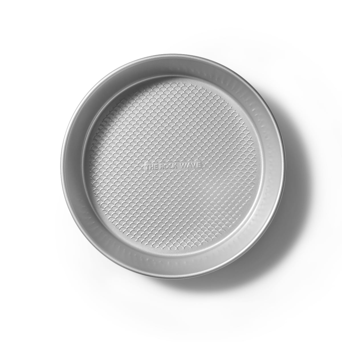 The Rock Wave Round Cake Pan, 9" (23cm) Diameter, Heavy Gauge Carbon Steel Construction, Non-Stick, No PFAS, No PFOA