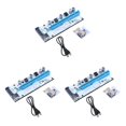 thumbnail image 1 of QualitChoice 1x US PCI Riser Board PCI-E 1x to 16x Extender Adapter GPU Riser Card blue 3Set, 1 of 5
