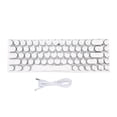 thumbnail image 2 of Clavier de Jeu RVB, Clavier Filaire Compact à 68 Touches avec Rétroéclairage LED 60 % Sensation Mécanique, Branchement pour PC, Jeu, Affaires, Travail, 2 of 7