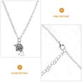 thumbnail image 2 of Miangastore Statement Necklace For Women Silver Metal 2Pcs 9.8X0.4X0.1In, 2 of 9
