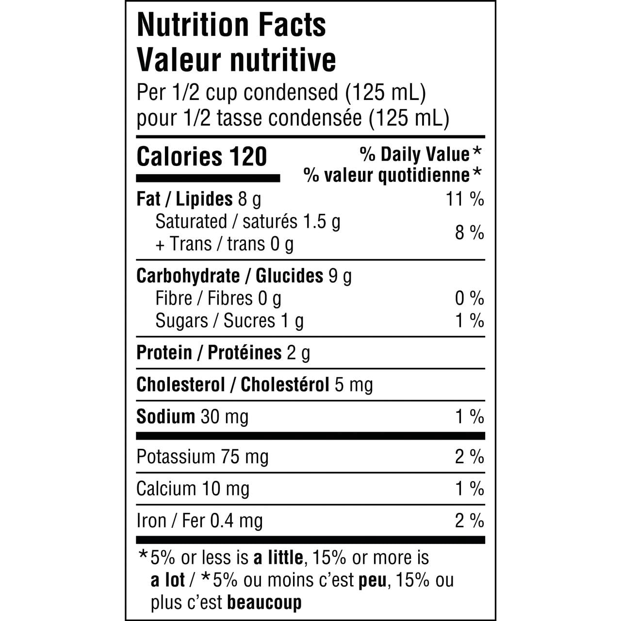 Campbell's® Soupe Condensée Crème de Champignons Sans Sel Ajouté, à Longue Conservation