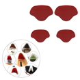 thumbnail image 3 of Semelles de Talon pour Chaussures Inserts de Talon Sport Auto-Adhésif Réparation de Talon pour Hommes & Femmes Talons Hauts Rouge, 3 of 9