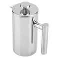 thumbnail image 3 of Spptty Cafetière en Acier Inoxydable à Double Paroi, Théière à Pression Française avec Filtre, 3 of 9
