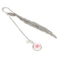 thumbnail image 4 of Uxcell Metal Feather Bookmarks Book Marks Page Markers Birthday Appreciation Gift Box Packaging Flower Pendant, 4 of 7
