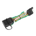 thumbnail image 3 of Unique Bargains 4 Pin 32'' Trailer 4 Flat Wire Plug Hitch Light Trailer Wiring Harness Extender Male Female Connector for Tail Lights, 3 of 5